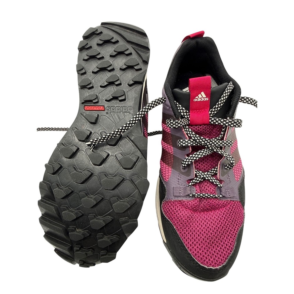 Adidas Kanadia 7 TR Trail Running Shoes Womens Size 8 Pink Purple AQ4813 - Picture 10 of 11